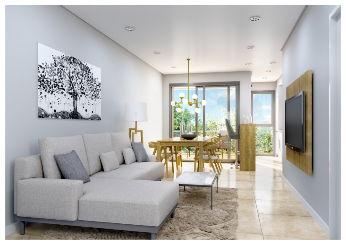 SEMIPISOS 2 ambientes en SUITE c/BALCON TERRAZA. Residencias en Pozo! AFIANZA PLAZA