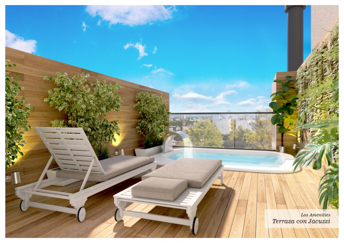SEMIPISOS 2 ambientes en SUITE c/BALCON TERRAZA. Residencias en Pozo! AFIANZA PLAZA