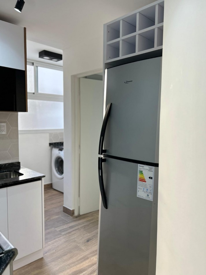 DEPARTAMENTO 2 Amb. al frente Amoblado c/BALCON y DEPENDENCIA